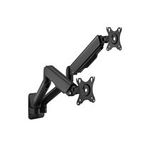 Soporte de pared para monitor doble de 17"-32
