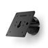 505B soporte para monitor 68,6 cm (27") Pared Negro