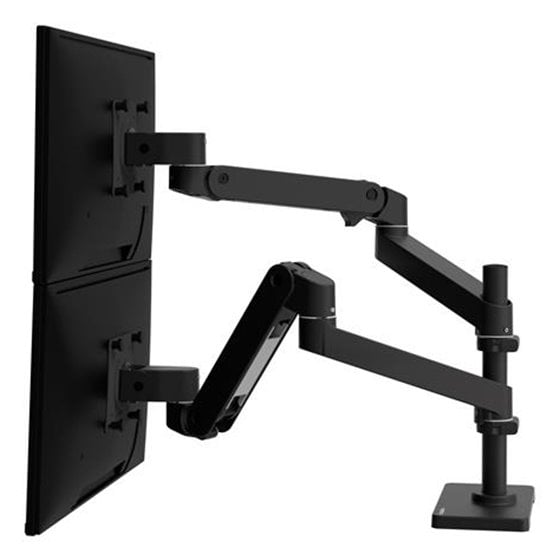 LX Pro Series 45-690-292 soporte para monitor 68,6 cm (27") Escritorio Negro