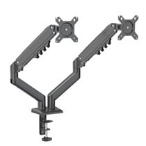 SOPORTE 2 BRAZOS NEGRO