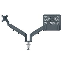 65380089 soporte para monitor 81,3 cm (32") Escritorio Gris Oscuro