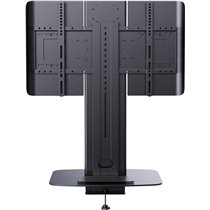 VFM-DSXP soporte para monitor 165,1 cm (65") Escritorio Negro