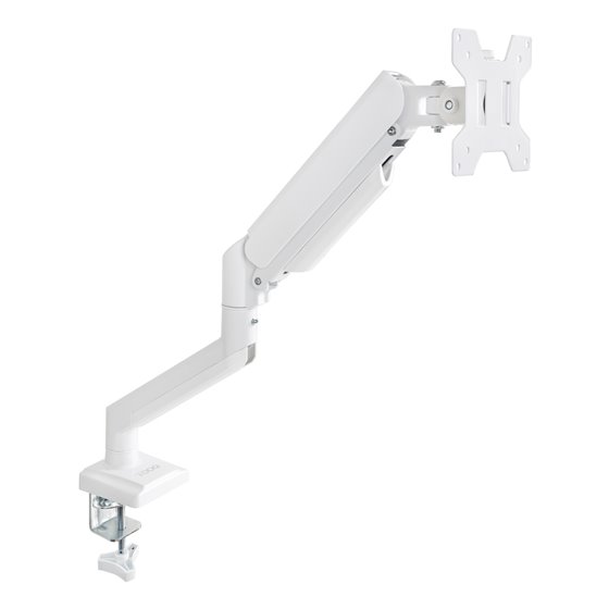 DB1334TNR-W soporte para monitor 86,4 cm (34") Escritorio Blanco