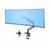 Soporte VESA de Sobremesa para Monitor Curvo de 49" Ultraancho 32:9 - Brazo VESA para Monitor con Grommet/Mordaza - Base VESA - 