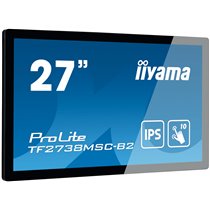 ProLite TF2738MSC-B2 pantalla para PC 68,6 cm (27") 1920 x 1080 Pixeles Full HD LED Pantalla táctil Multi-usuario Negro