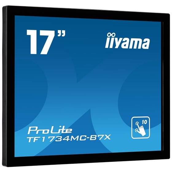 TF1734MC-B7X pantalla para PC 43,2 cm (17") 1280 x 1024 Pixeles SXGA LED Pantalla táctil Negro