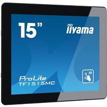 TF1515MC-B2 pantalla para PC 38,1 cm (15") 1024 x 768 Pixeles XGA LED Pantalla táctil Negro
