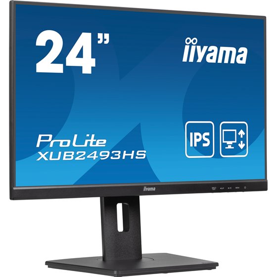 ProLite XUB2493HS-B6 pantalla para PC 60,5 cm (23.8") 1920 x 1080 Pixeles Full HD LED Negro