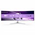 Evnia 8000 49M2C8900/00 pantalla para PC 124,2 cm (48.9") 5120 x 1440 Pixeles Dual QHD QD-OLED Blanco
