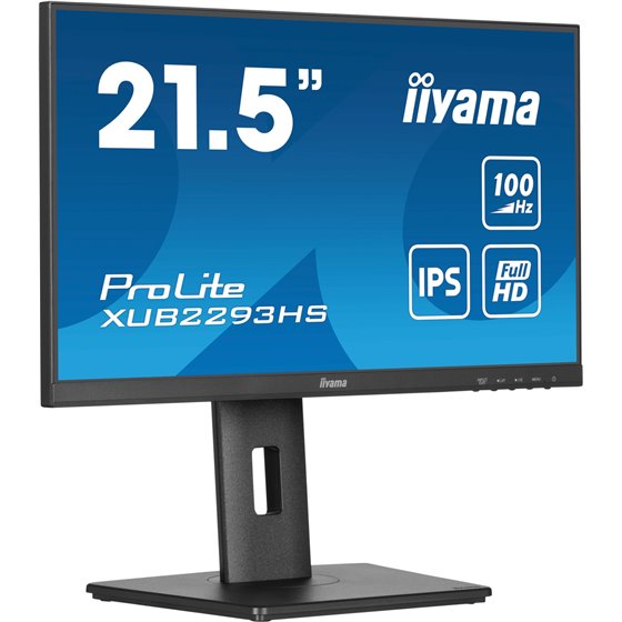 ProLite XUB2293HS-B6 pantalla para PC 54,6 cm (21.5") 1920 x 1080 Pixeles Full HD LED Negro