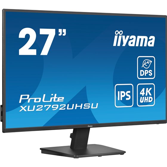 ProLite XU2792UHSU-B6 pantalla para PC 68,6 cm (27") 3840 x 2160 Pixeles 4K Ultra HD LED Negro