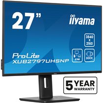 ProLite XUB2797UHSNP-B1 pantalla para PC 68,6 cm (27") 3840 x 2160 Pixeles 4K Ultra HD LED Negro