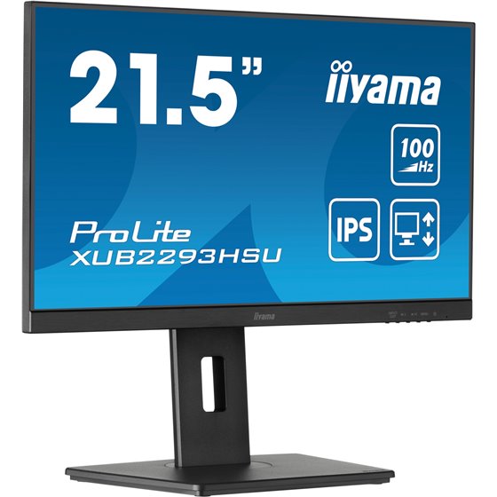 ProLite XUB2293HSU-B7 pantalla para PC 54,6 cm (21.5") 1920 x 1080 Pixeles Full HD LED Negro