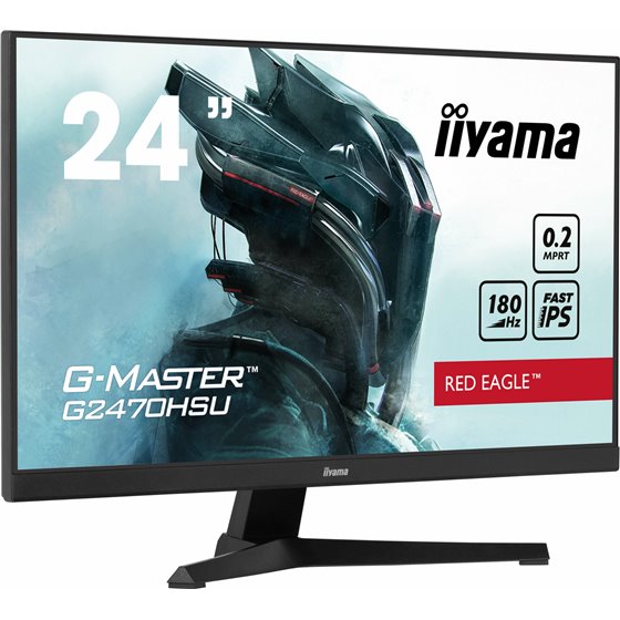 G-MASTER G2470HSU-B6 pantalla para PC 60,5 cm (23.8") 1920 x 1080 Pixeles Full HD LCD Negro