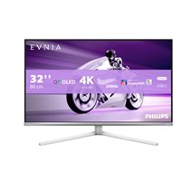 Evnia 8000 32M2N8900/00 pantalla para PC 80 cm (31.5") 3840 x 2160 Pixeles 4K Ultra HD QD-OLED Blanco