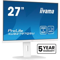 ProLite XUB2797QSU-W2 pantalla para PC 68,6 cm (27") 2560 x 1440 Pixeles Quad HD LED Blanco