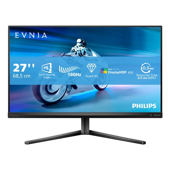 Evnia 5000 27M2N5500/00 pantalla para PC 68,6 cm (27") 2560 x 1440 Pixeles Quad HD LCD Negro