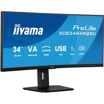 ProLite XCB3494WQSU-B1 pantalla para PC 86,4 cm (34") 3440 x 1440 Pixeles UltraWide Quad HD LED Negro