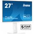ProLite XUB2797HSU-W2 pantalla para PC 68,6 cm (27") 1920 x 1080 Pixeles Full HD LED Blanco