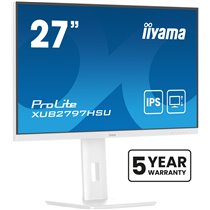 ProLite XUB2797HSU-W2 pantalla para PC 68,6 cm (27") 1920 x 1080 Pixeles Full HD LED Blanco