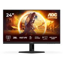 G4 24G4HRE pantalla para PC 60,5 cm (23.8") 1920 x 1080 Pixeles Full HD LED Negro, Rojo