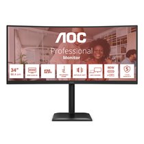 E4 CU34E4CV pantalla para PC 86,4 cm (34") 3440 x 1440 Pixeles UltraWide Quad HD LCD Negro