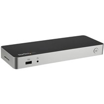 Dock USB C para 2 Monitores 4K 30Hz con HDMI y DisplayPort - Entrega de Potencia 60W - SD - Hub 4x Puertos USB-A 3.0 - Gb Ethern