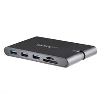 Docking Station USB-C con HDMI y VGA - para Mac y Windows -3x USB 3.0 - SD / micro SD - PD 3.0 - Adaptador USB C a USB 3.0