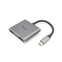 Adaptador USB-C 4 en 1 Dual HDMI, USB 3.0, 100W USB PD