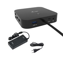 USB-C HDMI DP Docking Station with Power Delivery 100 W + Universal Charger 100 W