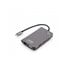 TCM16UF base para portátil y replicador de puertos Alámbrico USB 3.2 Gen 1 (3.1 Gen 1) Type-C Gris