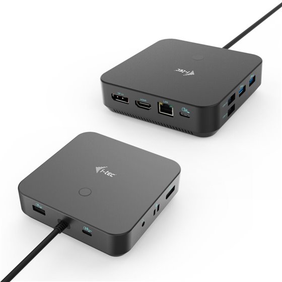USB-C HDMI Dual DP Docking Station with Power Delivery 100 W