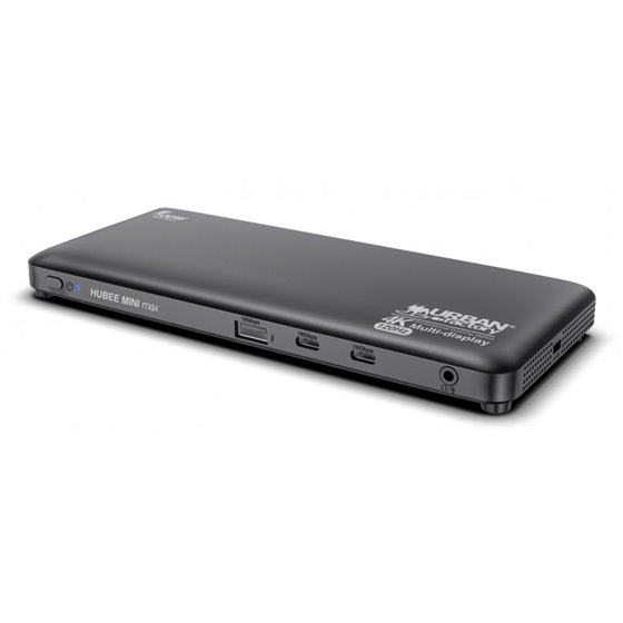 TCD49UF base para portátil y replicador de puertos USB Tipo C Negro
