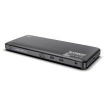 TCD49UF base para portátil y replicador de puertos USB Tipo C Negro