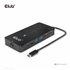 CSV-1595 base para portátil y replicador de puertos USB 3.2 Gen 1 (3.1 Gen 1) Type-C Negro