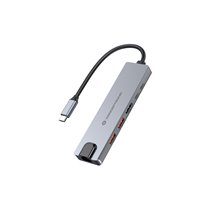 DONN29G base para portátil y replicador de puertos Alámbrico USB 3.2 Gen 2 (3.1 Gen 2) Type-C Gris