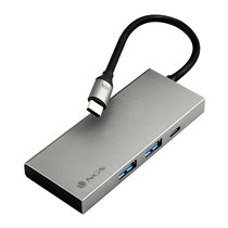 WONDER DOCK4 PRO Alámbrico USB 3.2 Gen 1 (3.1 Gen 1) Type-C Aluminio