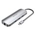 Docking USB Tipo-C TOLHB/ 1xHDMI/ 3xUSB/ 1xUSB Tipo-C PD/ 1xRJ45 1xLector Tarjetas SD y MicroSD/ Jack 3.5/ Gris