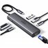REVODOK 6-IN-1 4K@60HZ HDMI ETH DOCK Acoplamiento Base Gris