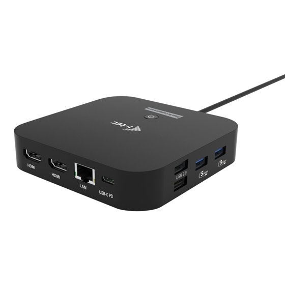USB-C Dual HDMI Docking Station with Power Delivery 100 W