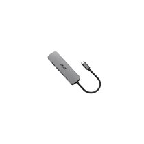 5in1 Type C Dongle Alámbrico USB 3.2 Gen 1 (3.1 Gen 1) Type-C Plata