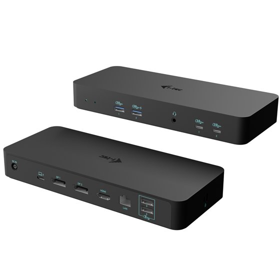 USB-C Intelligent Triple Display Docking Station + Power Delivery 100W