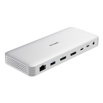 DUF-901/E base para portátil y replicador de puertos Alámbrico USB4 Gris