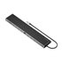 USB-C Dock 13 en 1, USB-C A 2xHDMI, 1xDisplayPort, 1xRJ45, 3xUSB-A, 2xUSB-C, 1xUSB-C PD, 1xSD, 1xMicro SD, 1xAudio, 1xRanura Ken