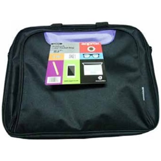 APPNBCP15BP maletines para portátil 39,6 cm (15.6") Maletín Negro, Púrpura