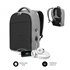 Mochila Antirrobo Secure V2 AP Antitheft Backpack Gris/Negra