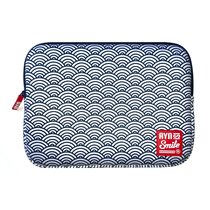 Laptop sleeve Kimono 1¡"13-14" Seigaiha