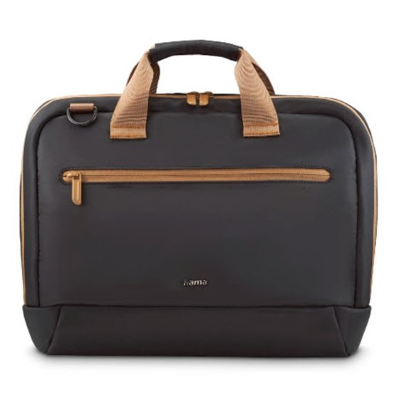 Ultra Lightweight 35,8 cm (14.1") Maletín Toploader Beige, Negro