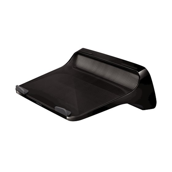 9472402 soporte para ordenador portátil Negro, Gris 43,2 cm (17")