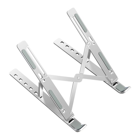 EW1266 soporte para ordenador portátil 39,6 cm (15.6") Plata